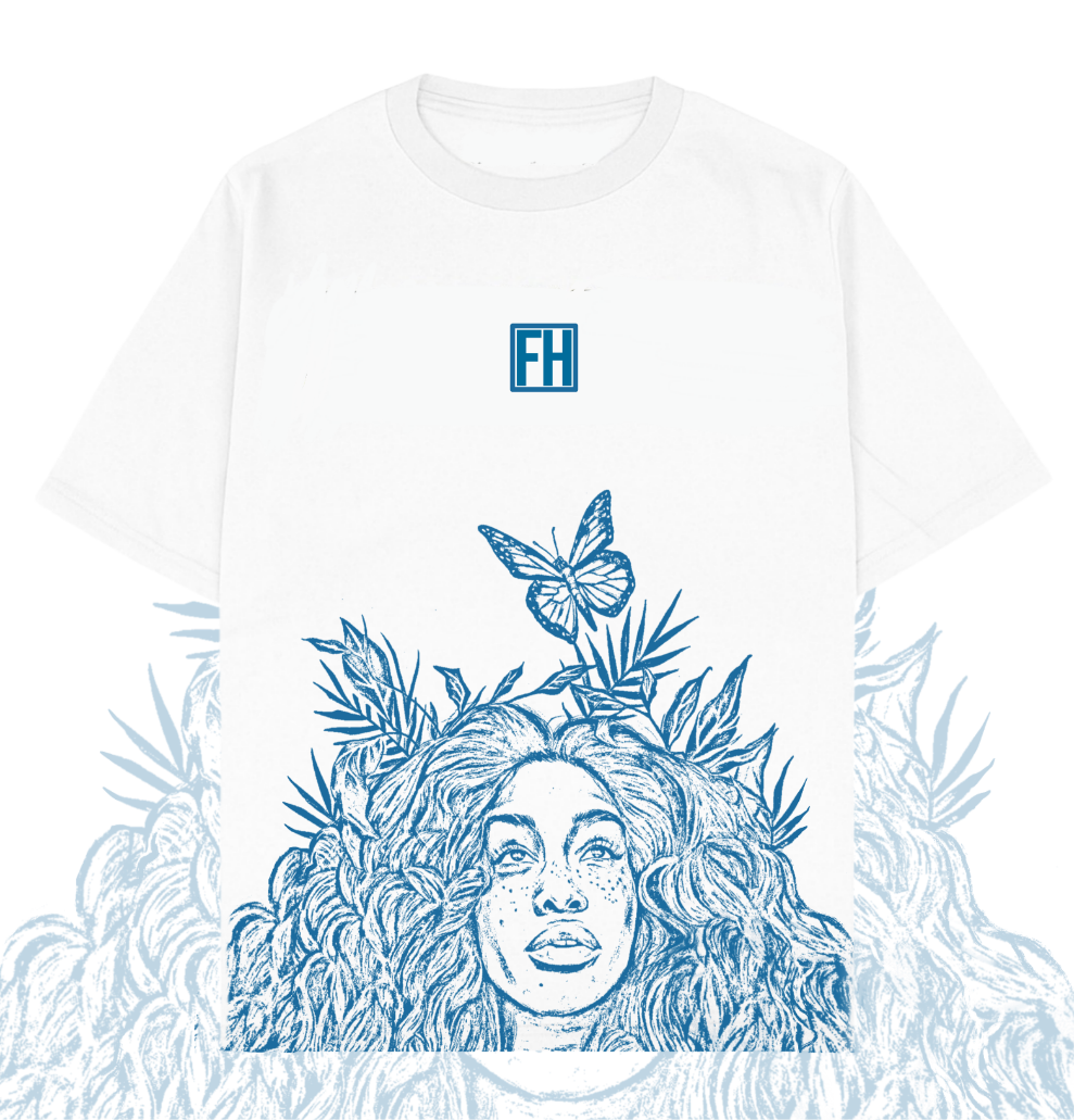 FLORA FLOW UNISEX OVERSIZED TSHIRT