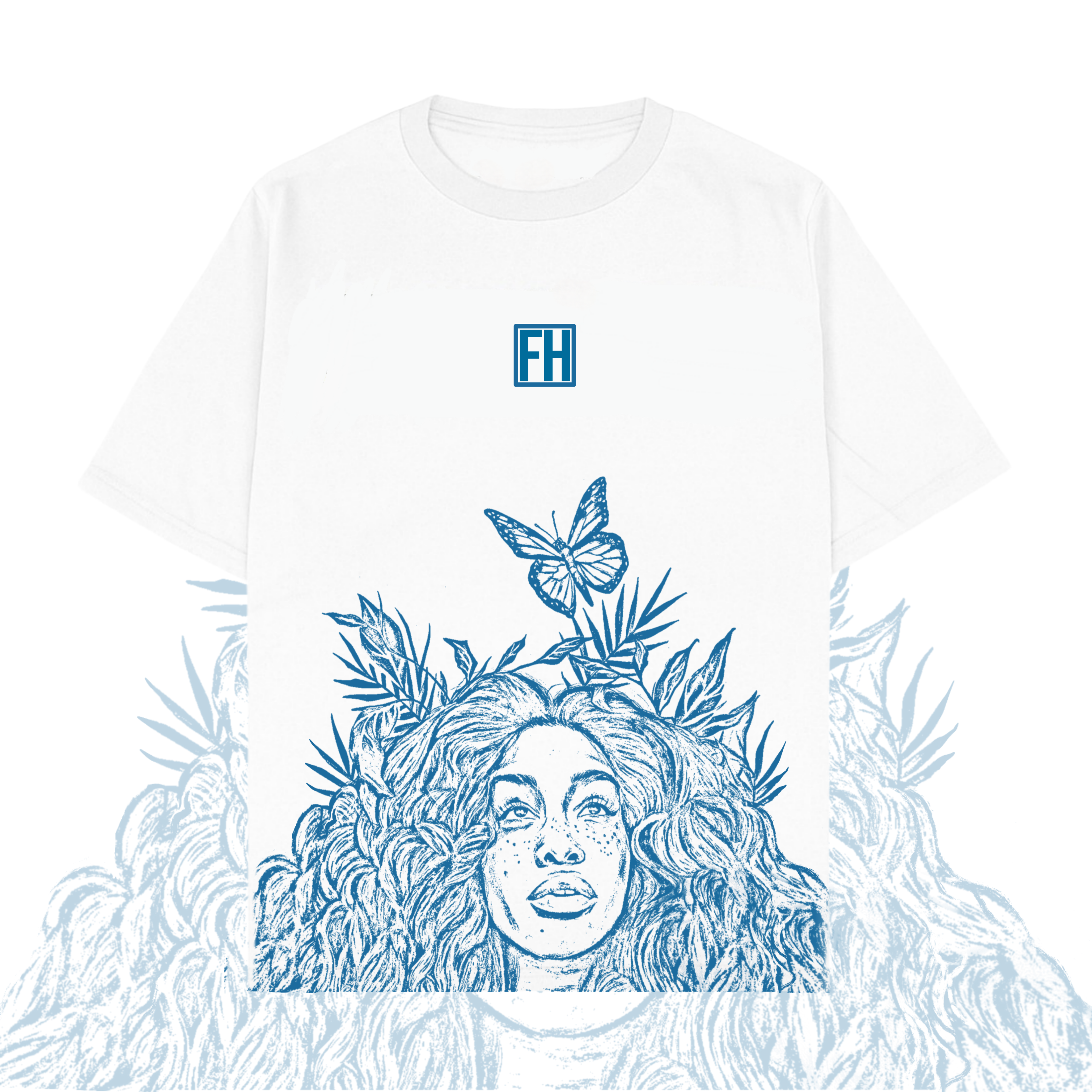 FLORA FLOW UNISEX OVERSIZED TSHIRT