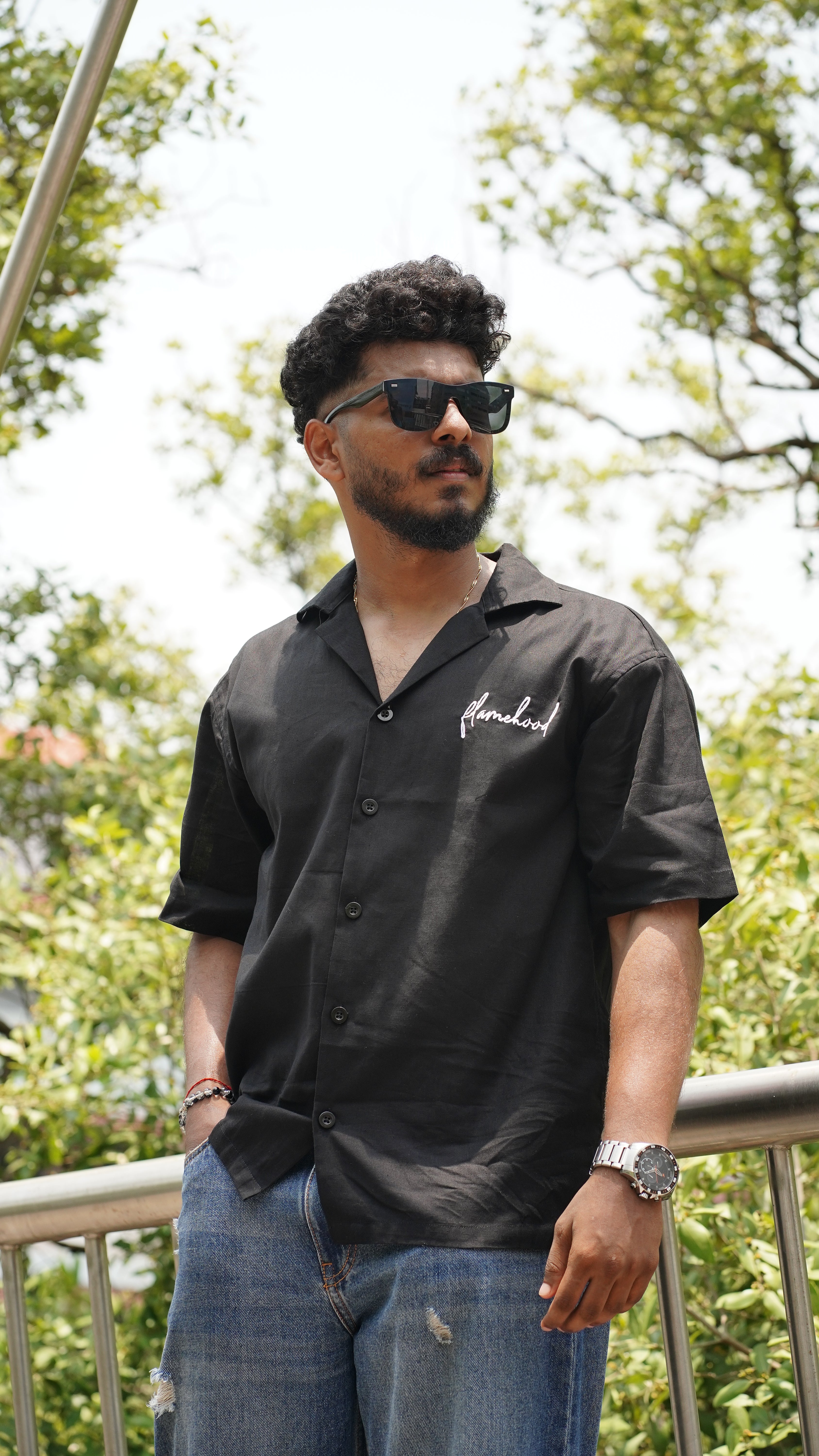 UNRESTRICTED LOVE [100% linen cotton shirt] UNISEX